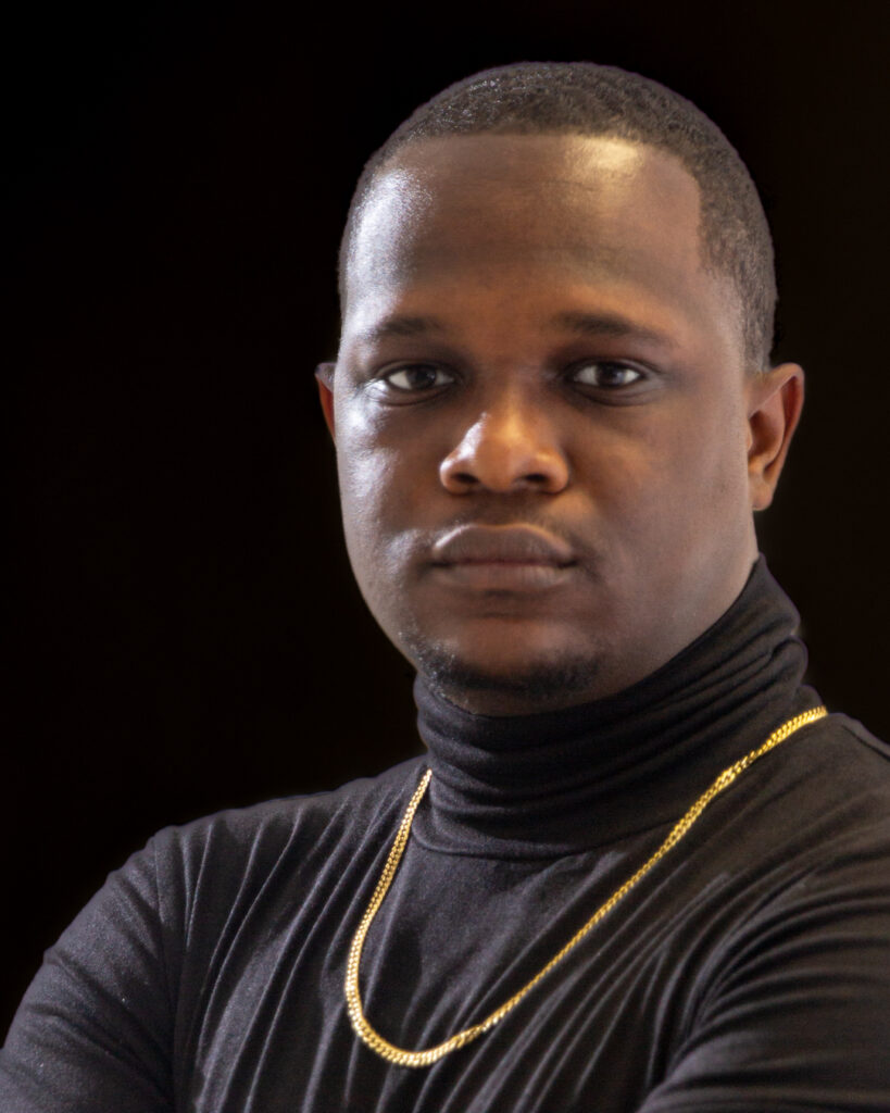 Professional head shot young black man in Metro Atlanta