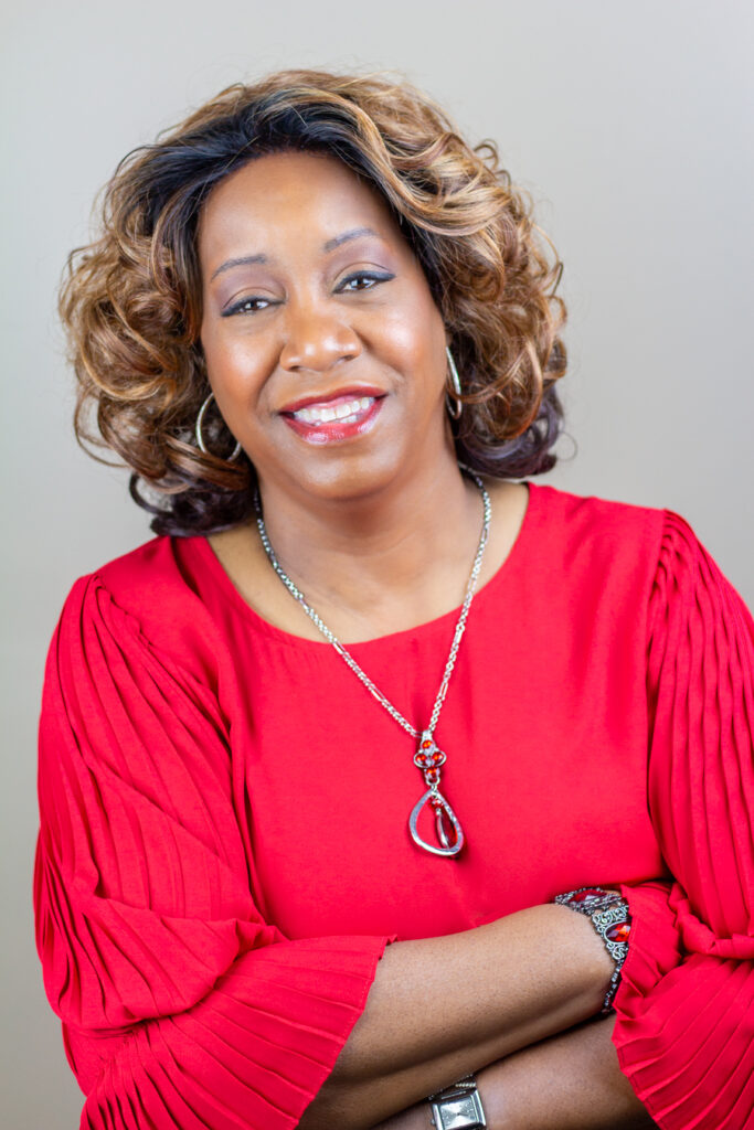Professional head shot of beautiful woman in Metro Atlanta