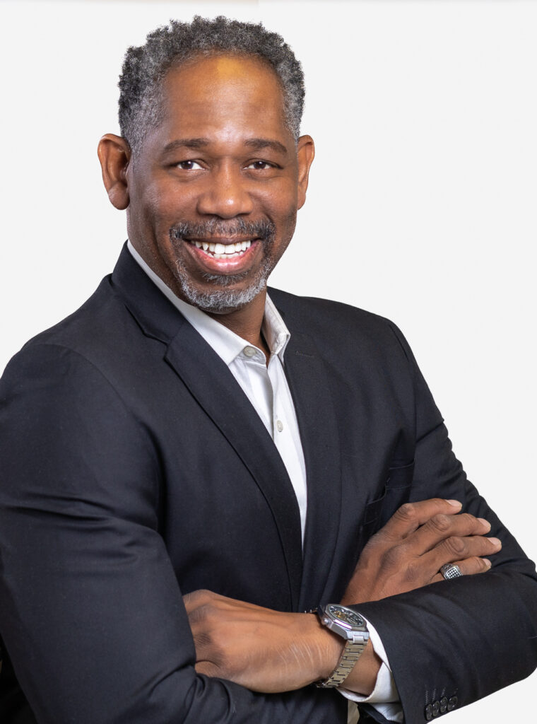 Professional head shot of smiling man in Metro Atlanta